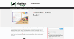Desktop Screenshot of chuteirassociety.com